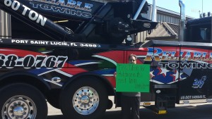 Reliable Towing Testimonial